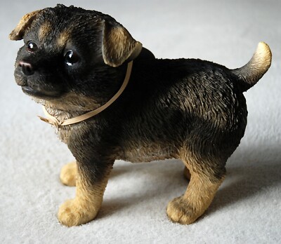 Esschert Design süßes Schaf Hund Welpe Garten Haus Ornament Figur Deko 17 cm