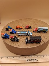 Micro Machines lot Semi-trucks With Trailers Tow Trucks Vintage Galoob