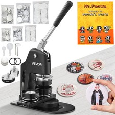 VEVOR Button Maker Machine Badge Pin Machine ...