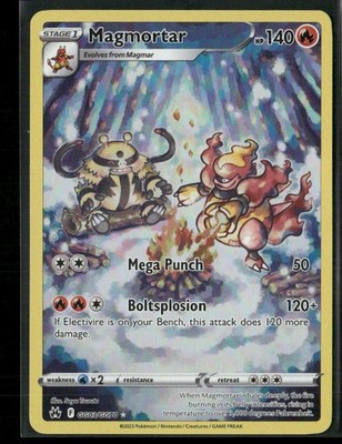 Magmortar Holo Ultra Rare SWSH: Crown Zenith: Galarian Gallery GG03/GG70 NM
