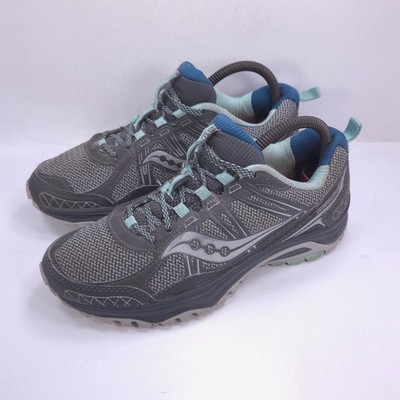 Saucony Excursion TR 10 Athletic Lace Up Shoe Womens Size 7.5 S15322-2 Gray