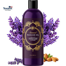 Aromatherapy Sensual Massage Oil for Couples - Relaxing Lavender Massaging Oil f