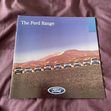 Ford - The Ford Range Brochure October 1998