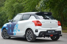 Heck Spoiler Aufsatz Abrisskante passend für SUZUKI SWIFT 6 SPORT schwarz Hochgl