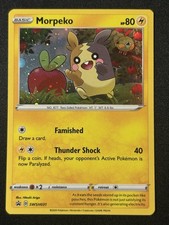 Carta Pokemon Promo Morpeko Stella Nera Cosmos Rara Holo 2020 SWSH031 NM
