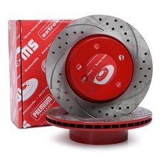 2x Bremsscheibe vorne für BMW 1 (E81, E87), 1 Cabriolet (E88) / Coupe, 3 (E90)