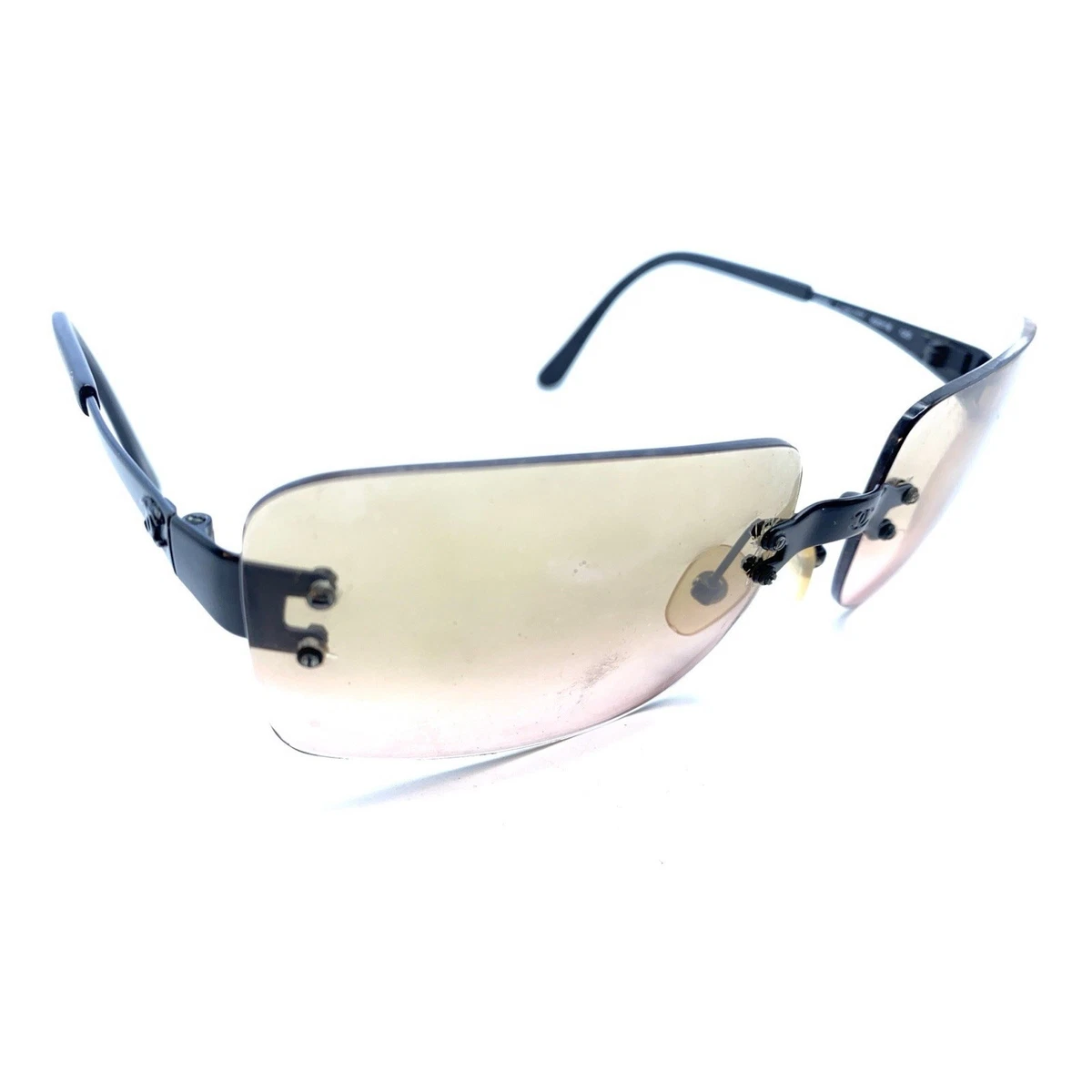 CHANEL Rimless Plastic Frame Sunglasses for Women for sale | eBay