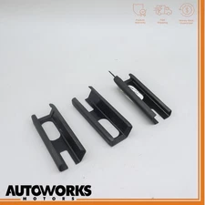 14-17 Range Rover Sport L494 Front Left Seat Track Rail Cover Trim Set of 3 OEM