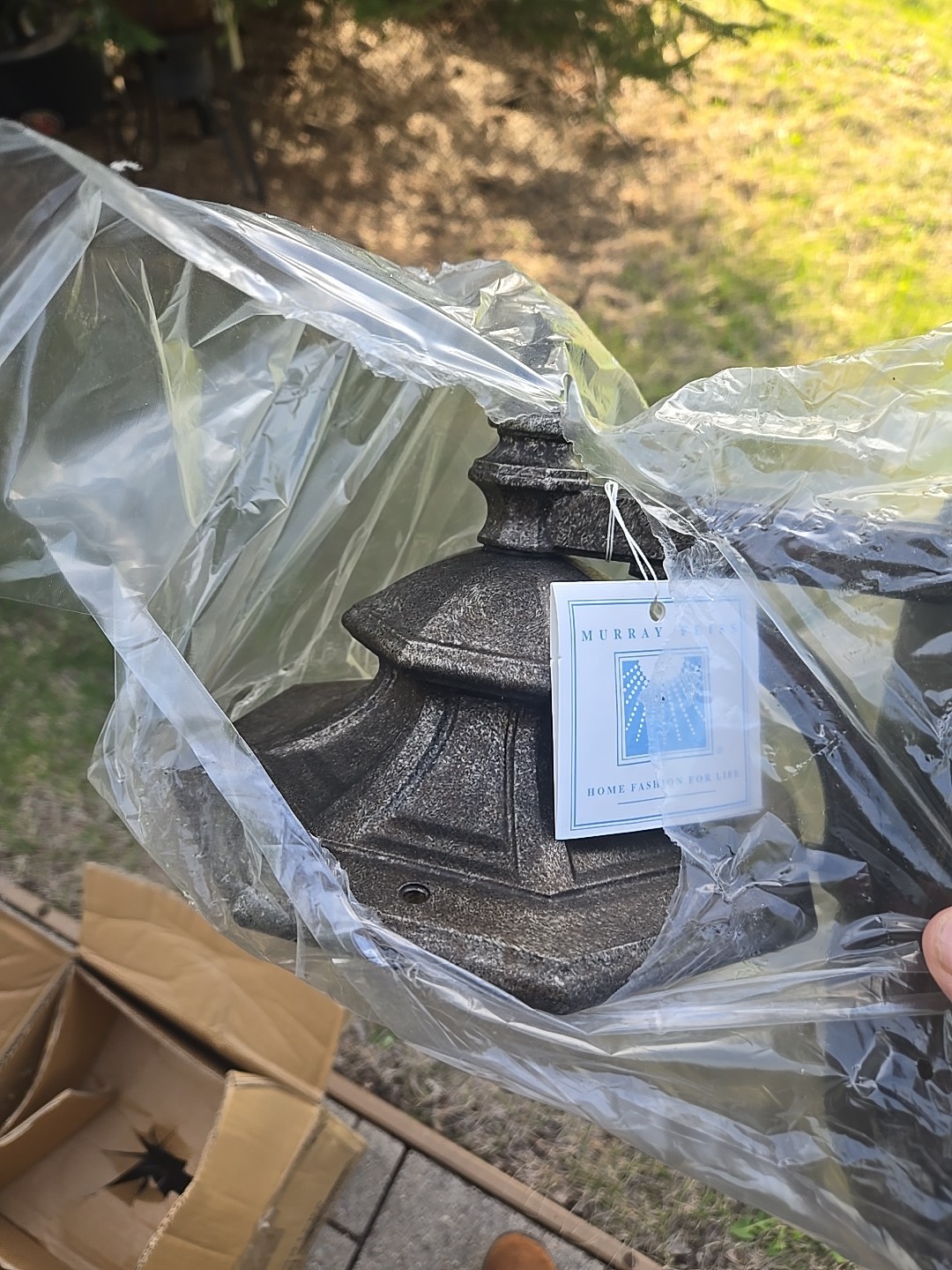 Murray Feiss Castille Collection Coach Light Wall Lantern Lighting OL2901PBR