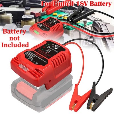 Auto Starthilfe Powerbank Adapter für Einhell 18V Akku,Auto Safe Batteriestarter