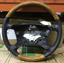 Bmw E38 E39 E53 X5 740i 540i 528i Steering Wheel Wood Leather Oem