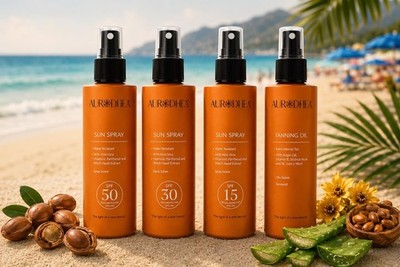 Aurodhea Sonnenspray SPF 15/30/50 & Tanning Oil   Wasserfest | Aloe Vera | Sonne