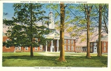 Southern Baptist Theological Seminary,Louisville, KY Postcard 1940 Norton Hall N