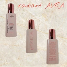 NEW Radiant Aura Collagen & Retinol Anti-Aging Face Serum 2.03 oz EXP 10/2027