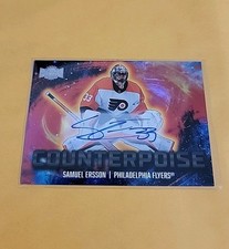 2024-25 Skybox Metal Universe - Counterpoise Samuel Ersson #29 Autographs (AU)