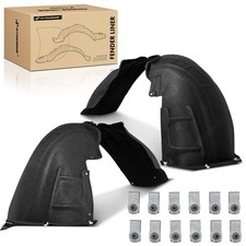 Front Inner Fenders Splash Shield Set with Clips for Equinox 2018-2024 SUV