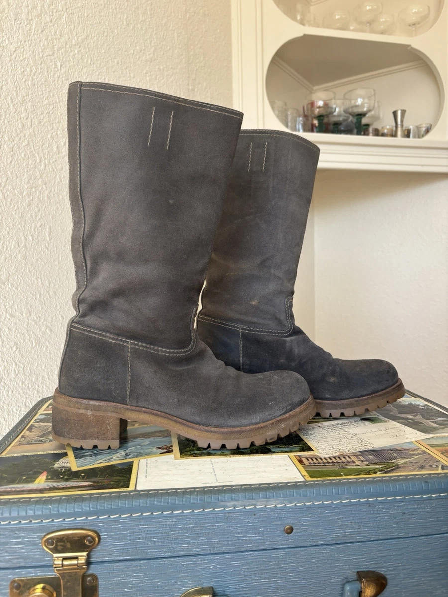 PRADA Combat Suede Boots for Women for sale | eBay display picture 2