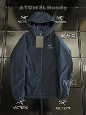 ARC Atom SL Hoody Cotton Jacket Windproof Warm Coat Waterproof Hiking Outwear