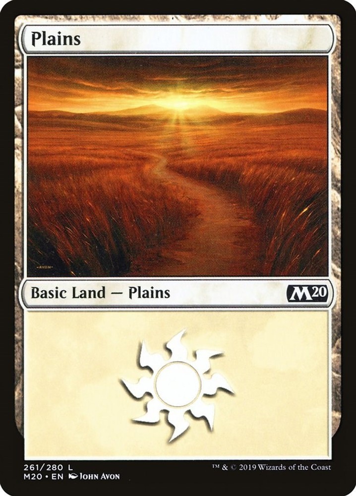 Plains - M20 261 NM - Core Set 2020