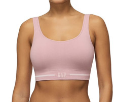 Bra Sports Pink/Black Seamless Cotton Comfort 2-Pack Women's M By GapBody
