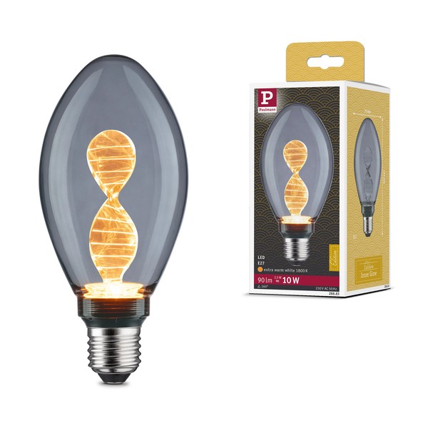 Inner Glow Edition LED Birne Helix E27 230V 90Lm 3,5W 1800K Rauchglas-image