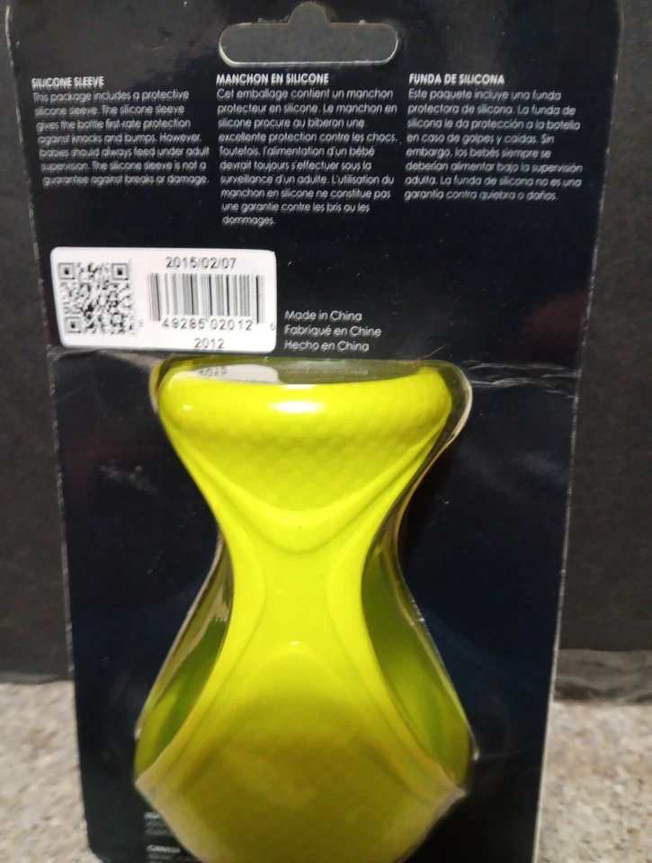 Funda de silicona Joovy Boob, verde 8 onzas OZ (sin BPA/PVC) NUEVA Foto 2 de 2