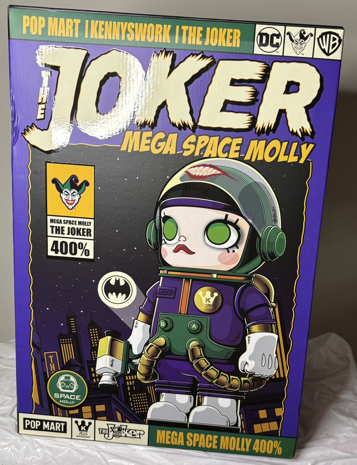 POP MART MEGA SPACE MOLLY 400% JOKER- BOX NEW