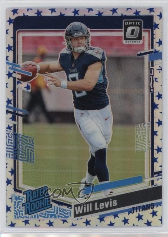 2023 Panini Donruss Optic Rated Rookie Stars Prizm Will Levis #298 10y3