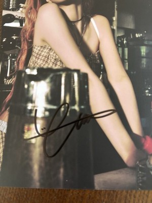 ITZY Yuna Girls Will Be Girls Signed Postcard Auto US Exclusive | eBay