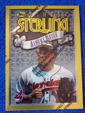 1996 Topps Finest Gold ALBERT BELLE #9 Cleveland HOF