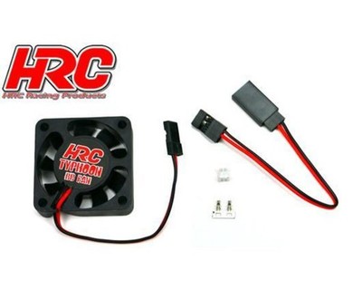 HRC Racing Lüfter 40x40x10 HRC Typhoon RC Fan Ultra High Speed JR Stecker  ...