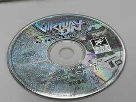 Sega Saturn Virtual On Cyber Troopers Net Link Edition Not for Resale Tested