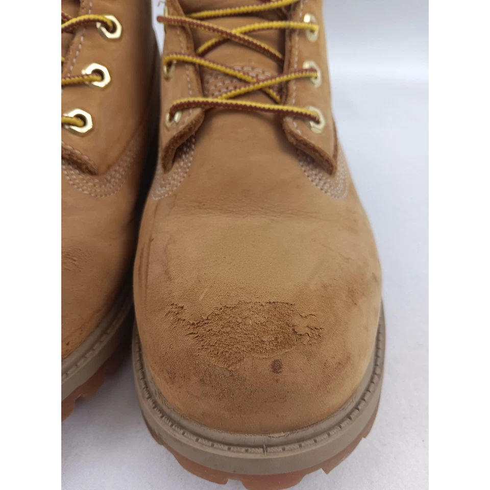 Timberland 12909 Niños 6 Pulgadas Premium Trigo Impermeable Cuero Botas Talla 5.5M Foto 4 de 4