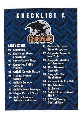 1995 Skybox Gargoyles Single Cards Complete Your Set Pick From List NRMT
