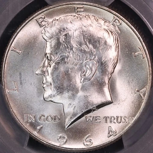 1964 P Kennedy Half Dollar PCGS MS66, FREE SHIPPING