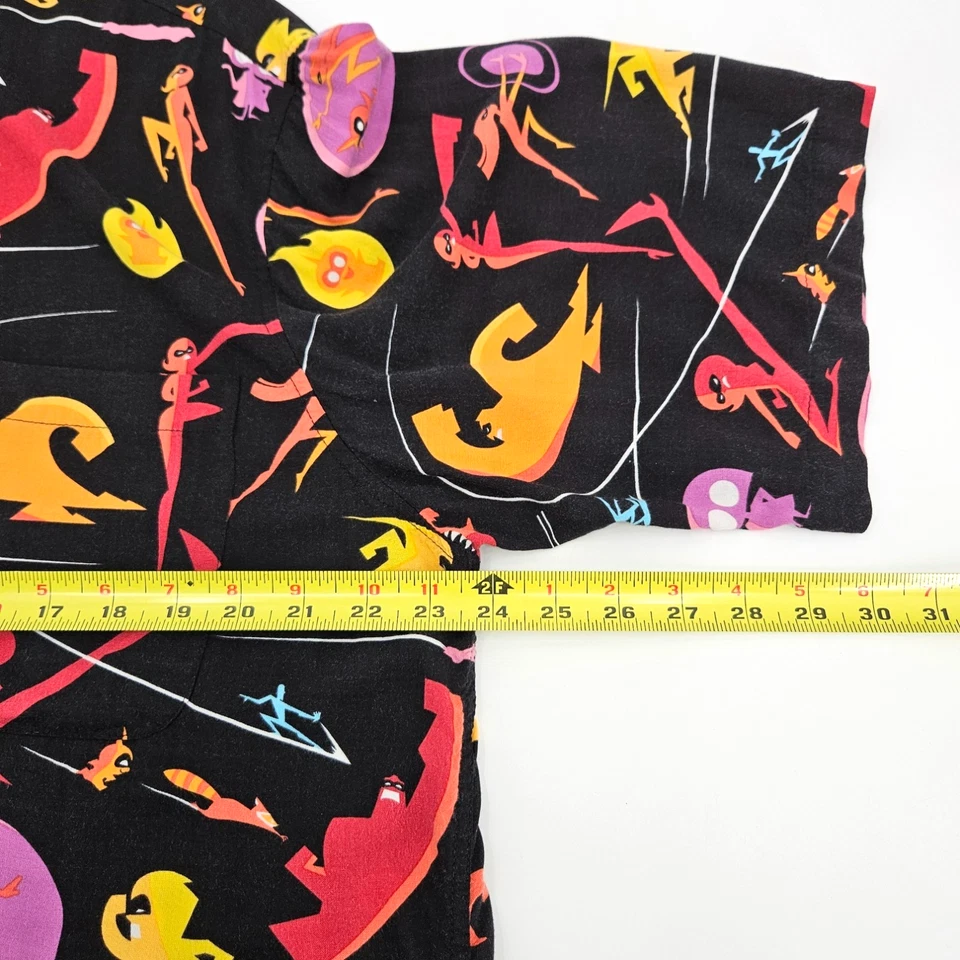 Reyn Spooner x Disney Pixar Incredibles 2 вискозы гавайская рубашка мужчин большой РЕДКАЯ - Изображение 4 из 4