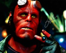 Ron Perlman Autographed Hellboy 8x10