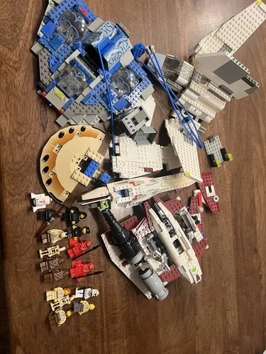 Vintage Lego Star Wars Sets Lot 7161 7166 7143