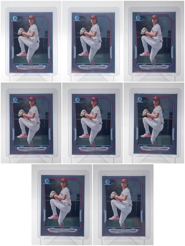 [8] TYLER BREMNER 2026 BOWMAN CHROME BASE BASEBALL LOS ANGELES ANGELS Q6608