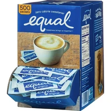 Equal Zero Calorie Original Sweetener Packets - 0.035 oz (1 g) - Artificial