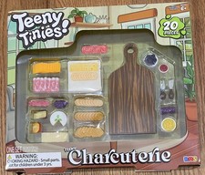 Teeny Tinies Teeny Charcuterie Food Playset 20 Piece Dollhouse Miniatures NEW