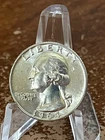 1964 D Washington Quarter 90% Silver BU US Coin # WX62