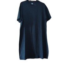 UNIQLO U Crew Neck T-shirt Dark Gray L Cotton Durable Casual Top