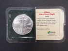 2002 WALKING LIBERTY AMERICAN EAGLE .999 FINE SILVER DOLLAR COIN 1oz. $1 USA A