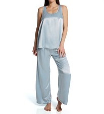 PJ Harlow PW040 Jolie Satin Pant with Laura Satin Tank Set