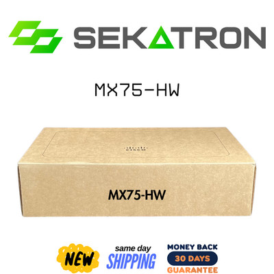   NEW Cisco Meraki MX75-HW Security Appliance Firewall / Unclaimed   FastShip