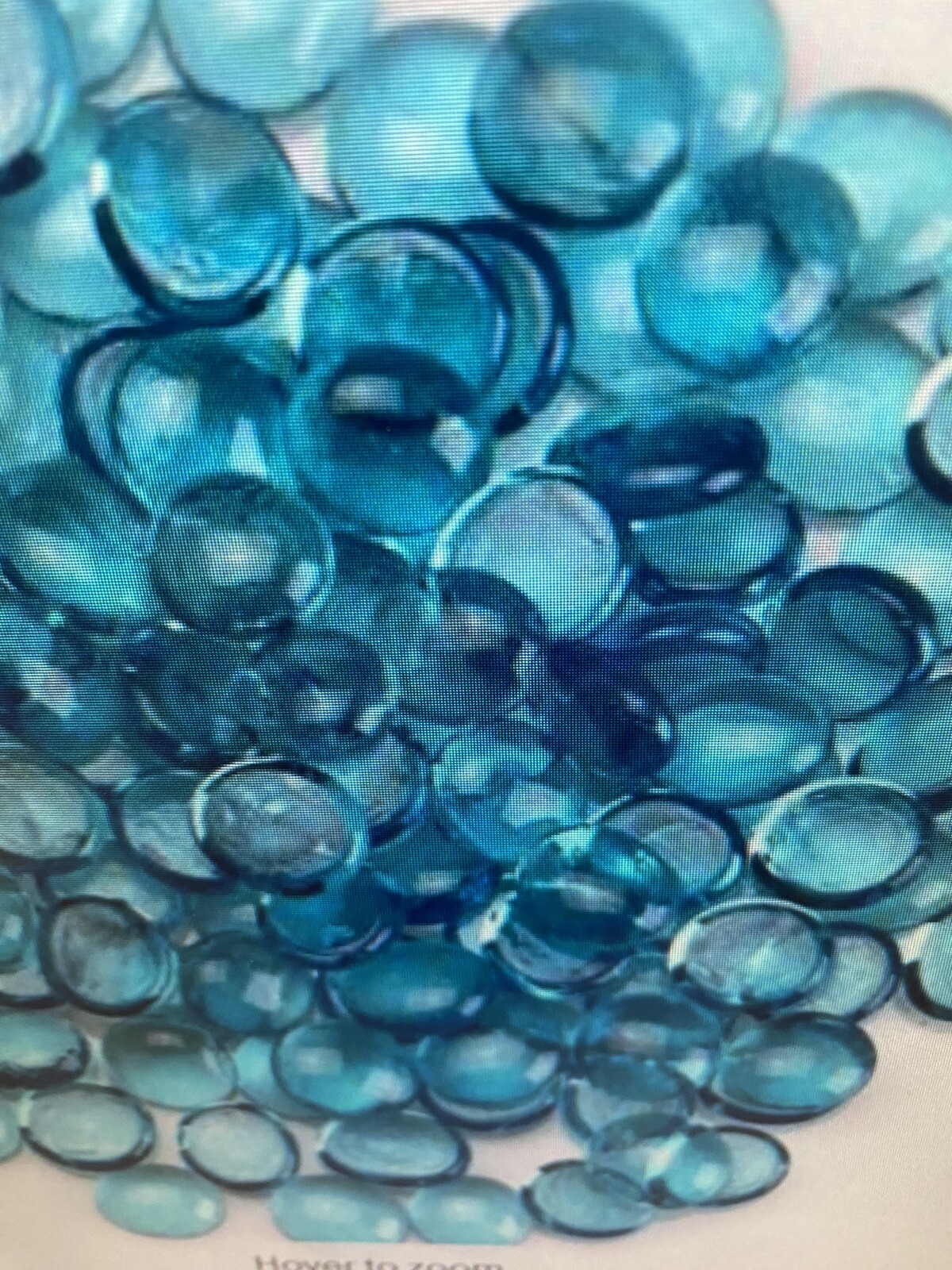 American Fireglass 10pound Fire Glass Beads Aqua Blue Luster T1 for sale online eBay