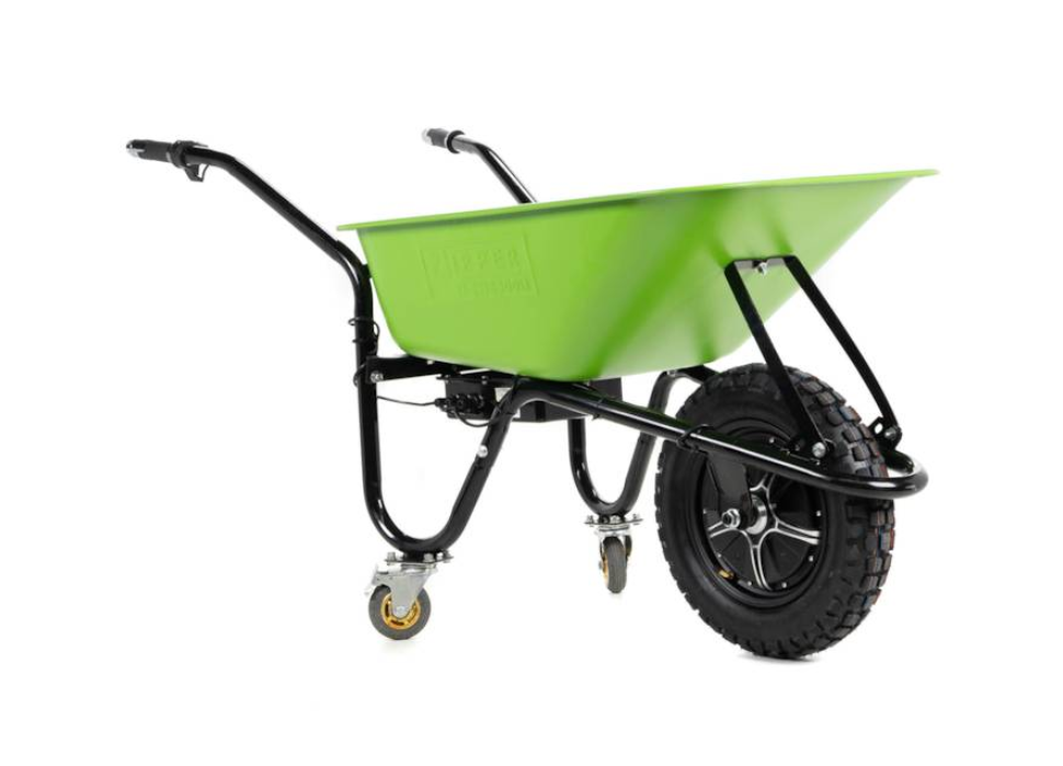 ZIPPER ZI-EWB500LI Electric Wheelbarrow 40V 150kg 75L Li-Ion