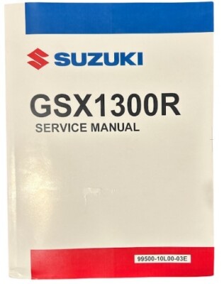 SUZUKI SERVICE MANUAL 2022-2025 HAYABUSA OEM GENUINE AUTHENTIC