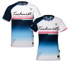 TECHNIST 25S/S Unisex Short Sleeve T-Shirt Badminton Tee Top AsiaFit NWT TNT5553